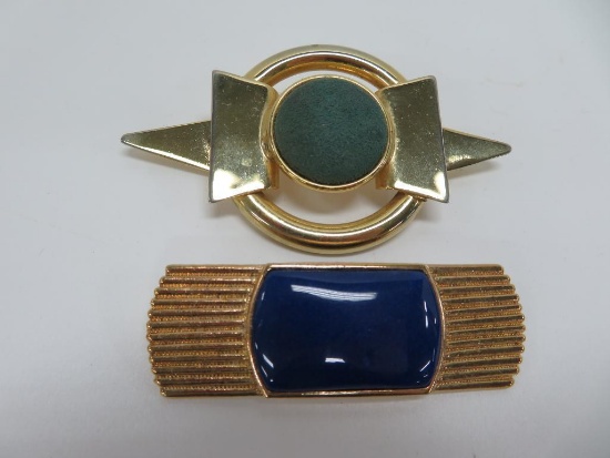 Two Deco Style Pins
