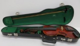 Vintage Violin, 4 over 4, model 701E and Glasser bow