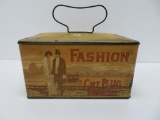 Fashion Cut Plug Lunch Pail Style Tobacco Tin, 8