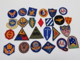 25 Military Shoulder Patches