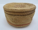 Makah/Nootka Basket with lid, 5