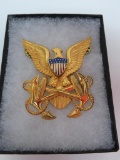 Naval Captains Hat Badge, 2 1/2