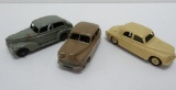 Three Dinky Toy Cars, 3 1/2
