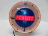 Schlitz Light Up Clock, form 31, 1961, 9