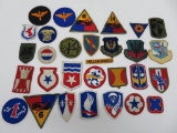 30 Military Shoulder Patches