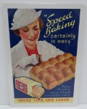 Advertising lithograph, Magic Yeast / Speed Baking, old stock, 10