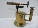 Brass blow torch, Otto Berns Co., NJ Patent 1909, 8