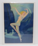 Art Deco Nude Lithograph, 20