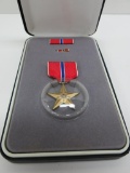 US Military Bronze Star in box, Robert Grinnell