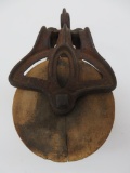 Wooden pulley, 11