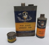 Master Craft oil cans