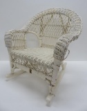 Wicker Child's Rocking Chair