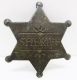 Sheriff's Badge, 6 point star, 2