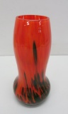 Czech Art Glass Vase, 7