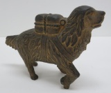 Cast Iron Mountain Dog Still Bank, 8