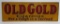 Old Gold Cigarette Advertising sign, metal, Not a Cough in a Carload, Lorillard #2041nice, 12