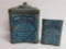 Edgeworth pocket tin and table top square tin