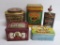 Vintage Curve Cut and four Vintage inspired tobacco and cigar tins
