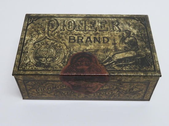 Pioneer Brand tobacco tin, Golden Flake Cavendish