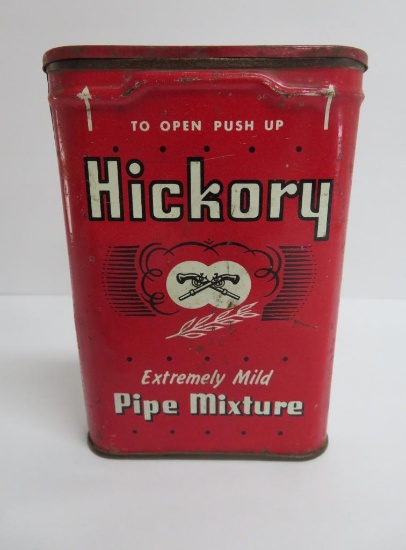 Hickory Pipe Mixture pocket tin, 4 1/4"