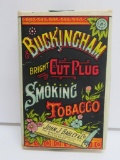 Buckingham Bright Cut Plug Smoking Tobacco pack, Bagley, full with tag, 1 1/4 oz