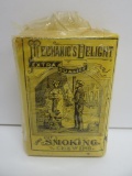 Mechanic's Delight Smoking and Chewing Tobacco, paper package full, Lorillard Co