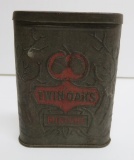 Twin Oaks Mixture metal embossed pocket tin, 3