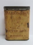 Barking Smoking Mixture, pocket tobacco tin, Barkmahn Co NY