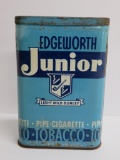 Edgeworth Junior, Light Mild Burley pipe and cigarette pocket tin, 4 1/4