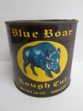 Blue Boar Rough Cut, 14 oz Tobacco tin, 5