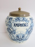 Amphora Delft Blue, Holland, cigar humidor, 7