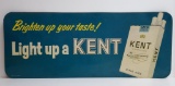 Kent King Size cigarettes metal sign, 30