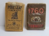 Native American themed tobacco packages, MuehlhauserScrap and 1760 Long Cut