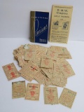 Cigarette Coupons and coupon booklets, about 238 pieces