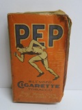 PEP Cigarette Tobacco package, runner, sealed with papers, 4 1/2