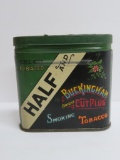 Half tin, Half Buckingham Cut Tobacco, 3