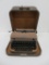 Vintage Remington Quiet Riter typewriter and case
