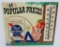 1960's Pabst Blue Ribbon, P-177, at Popular Prices, fishing, thermometer, 17