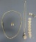 Lot of costume jewelry, earrings, necklaces and bracelet