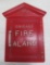 Gamewell Chicago Fire Alarm box with interior, winds, 11