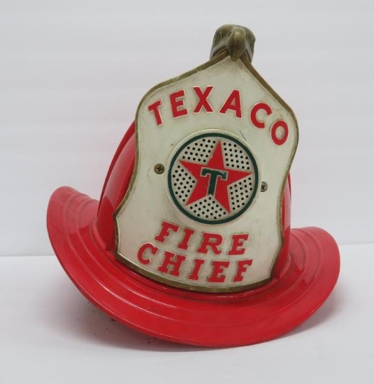 Texaco Fire Chief childrens helmet, Brown and Biggelow