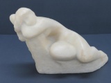 Semi Reclining Nude statue, 12