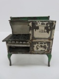 Arcade cast iron Roper toy stove, 6