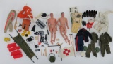 GI Joes and accessories, 75 pieces