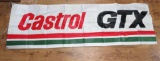 Vintage coated paper banner Castrol GTX , 106