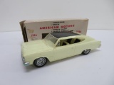 1966 Promo scale model from American Motors, Marlin, Apollo yellow and black, 8