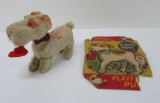 Playful Puppy wind up toy with partial box, 6
