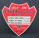 Chief Oshkosh Beer advertising, Tote'm Home, 12