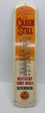 Old Cabin Still Kentucky Sour Mash Bourbon advertising thermometer, 36