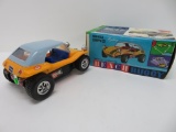 Vintage Battery Operated Beach Buggy, Non-Fall Bump'N Go, #910